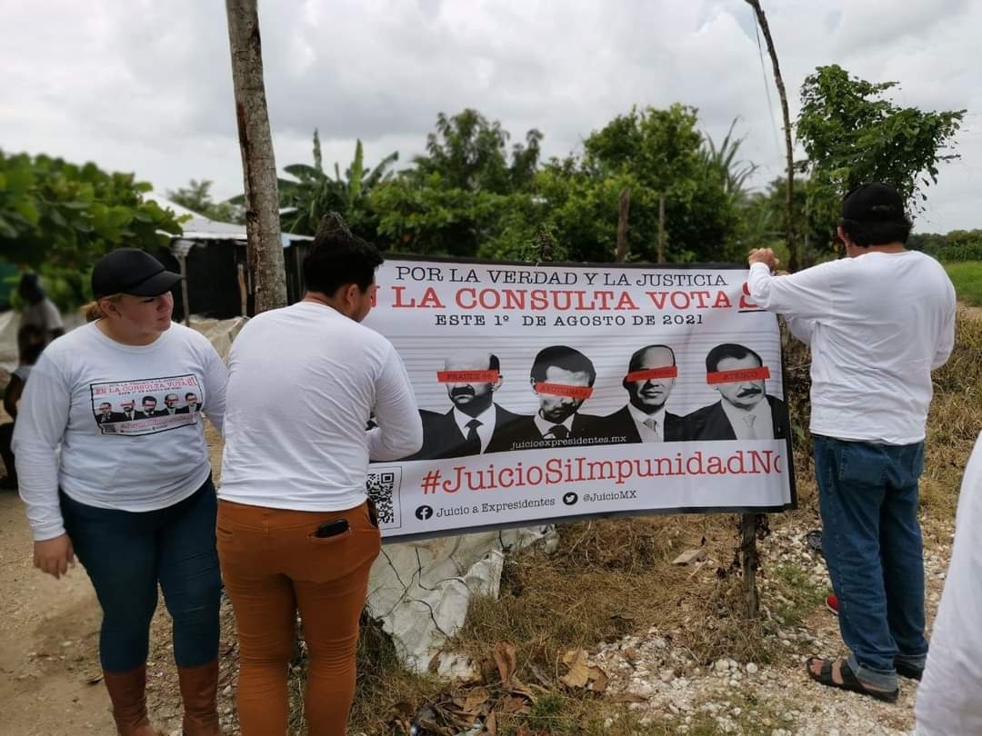 Excandidata a la alcaldía de Palizada, Campeche, promueve consulta popular