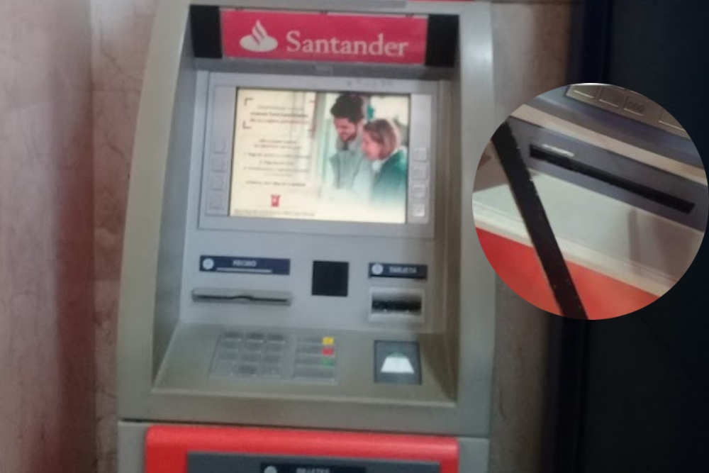 El denunciante se dio cuenta de la situación cuando intentó retirar dinero de su tarjeta en un cajero automático de Playa del Carmen