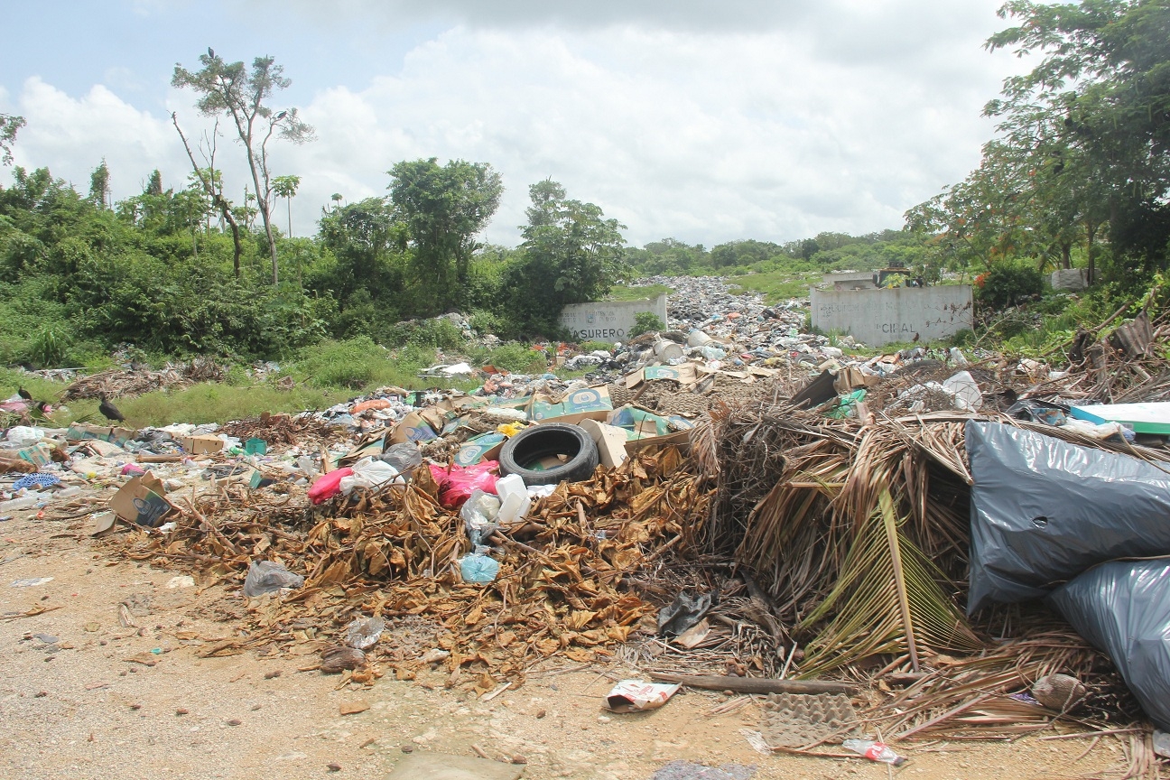 Basurero de Felipe Carrillo Puerto, Quintana Roo, sin espacio para más desechos