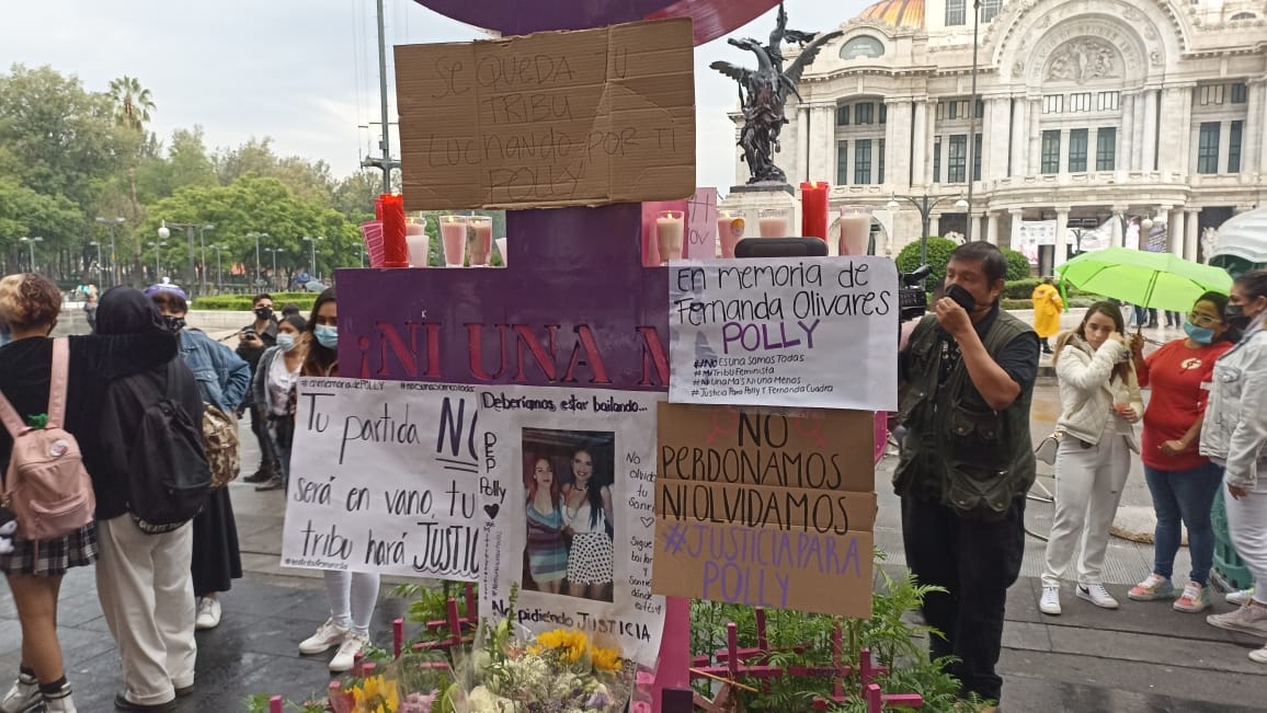 Mujeres exigen justicia para 'Polly' Olivares en la CDMX: VIDEO