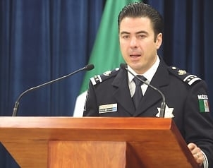 Secretaría de Marina detiene a Luis Cárdenas Palomino extitular de la Policía Federal