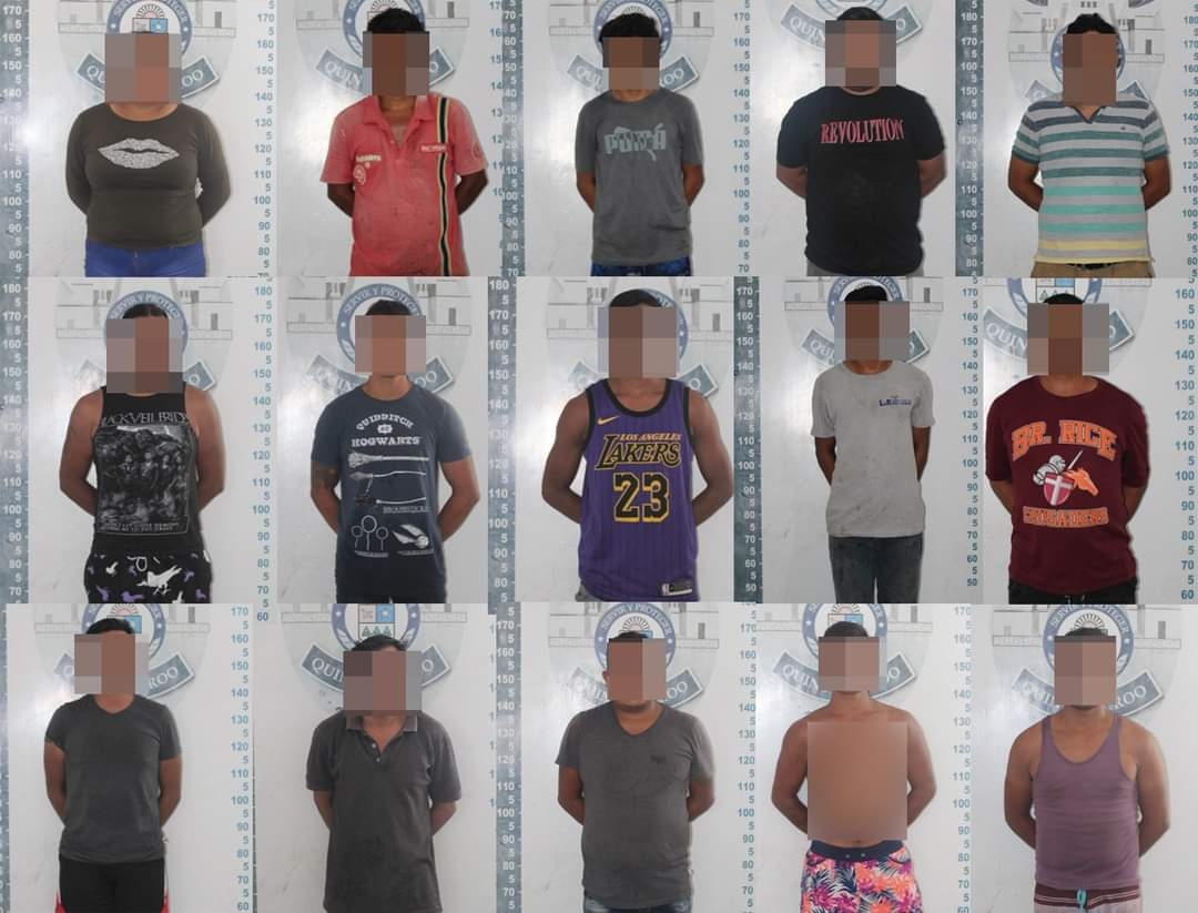 Detienen a más de 10 personas por no portar cubrebocas en las calles de Cancún