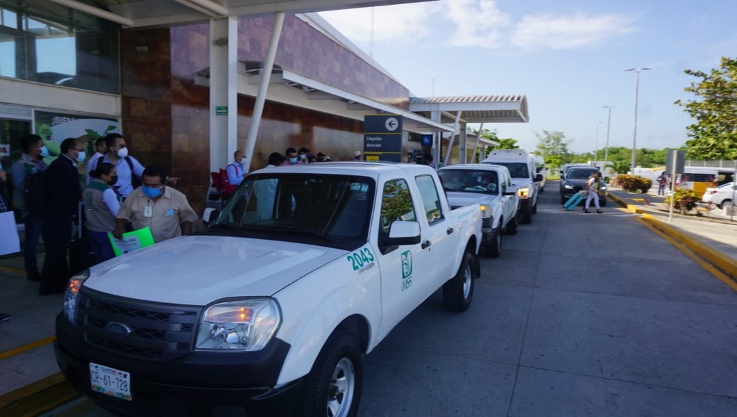 Autoridades federales del IMSS arriban para inspeccionar clínicas de Campeche