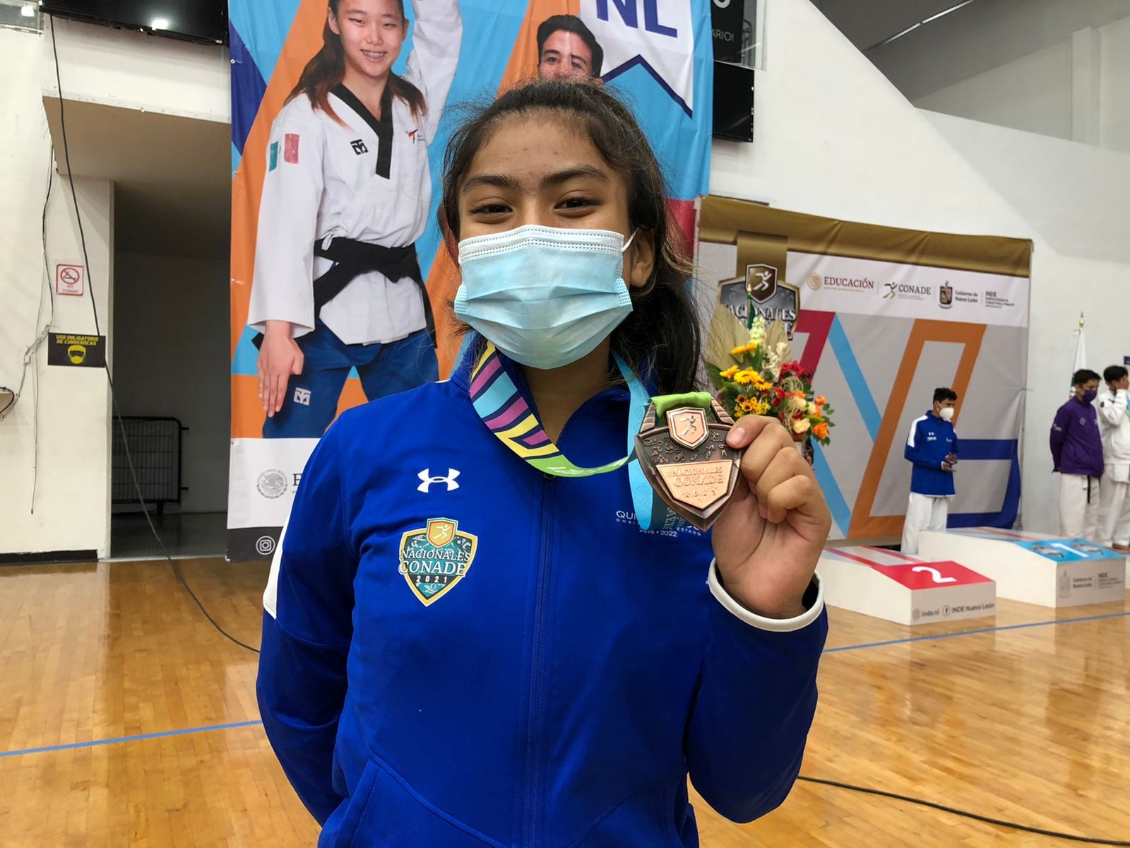 Juegos Conade 2021: Quintana Roo consigue medalla de bronce en Taekwondo