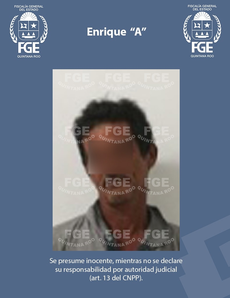 FGE vincula a Enrique ‘A’ por presunta violación de un menor de edad en Chetumal