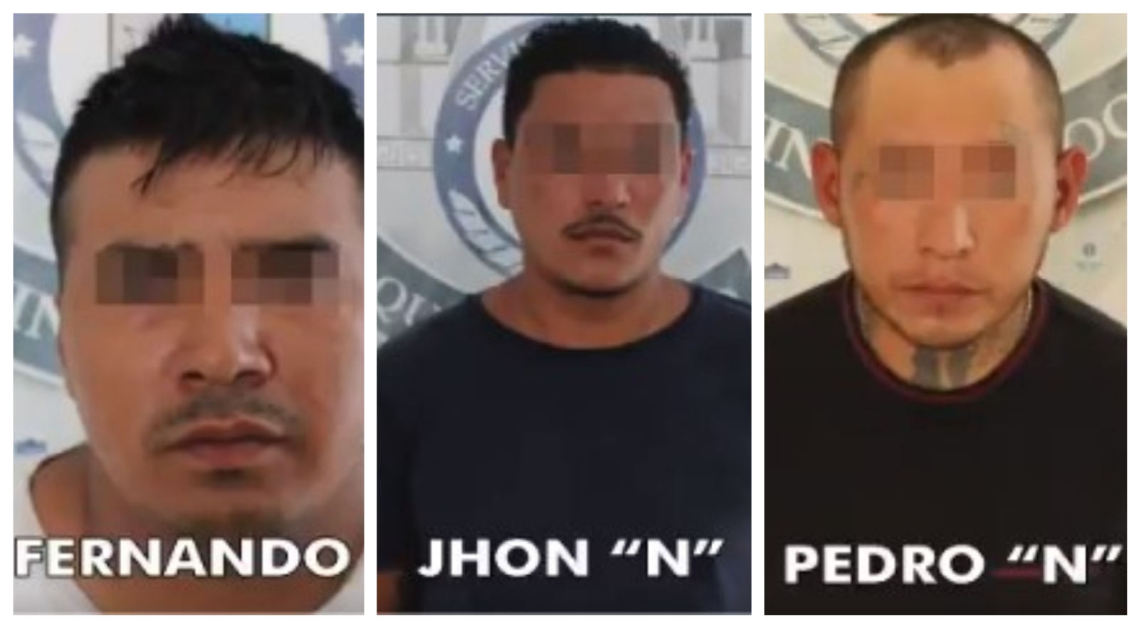Detienen a tres hombres por posesión de droga y armas de fuego en Cancún