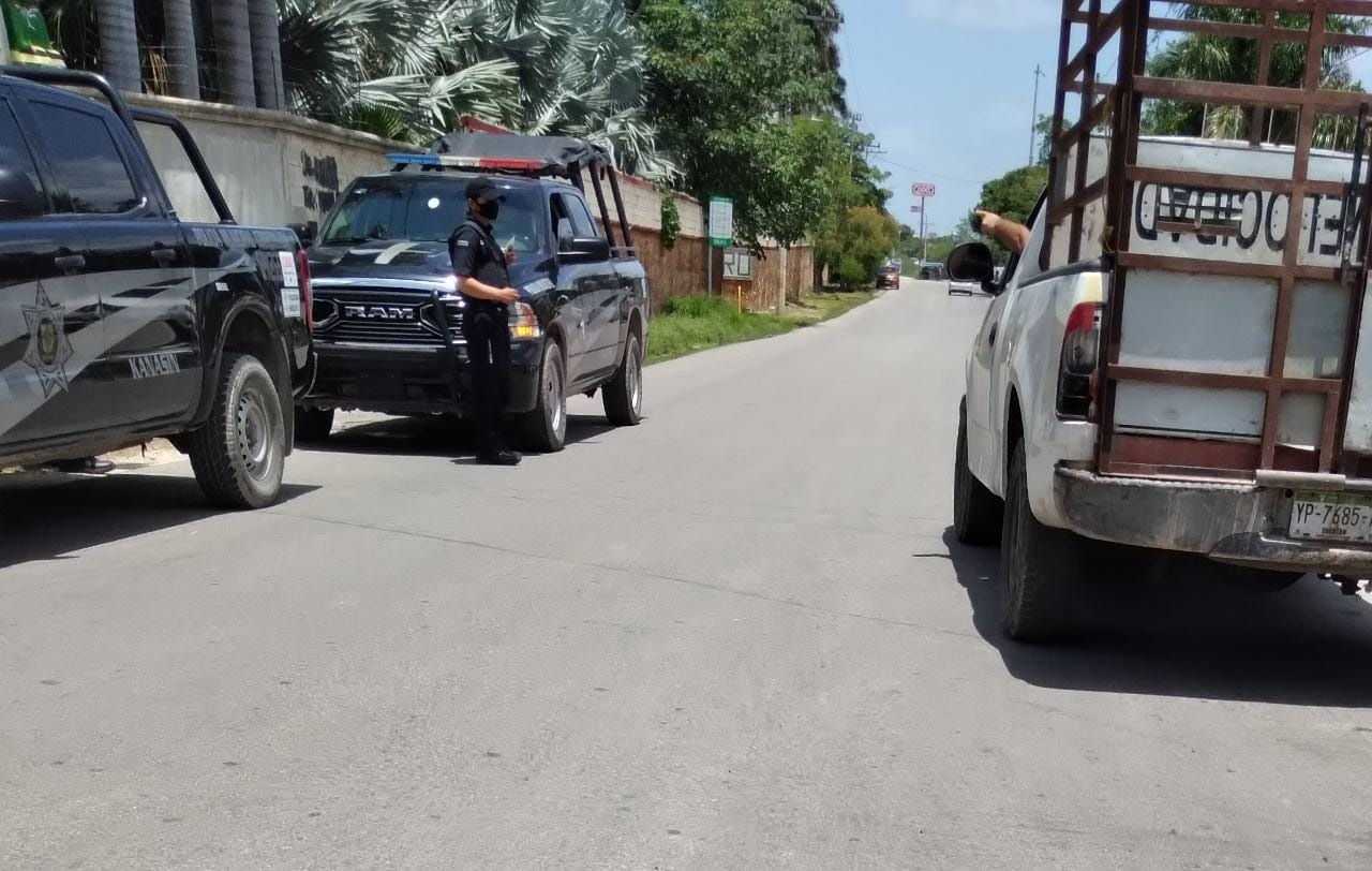 Vecinos denuncian a policías de Kanasín por malos tratos
