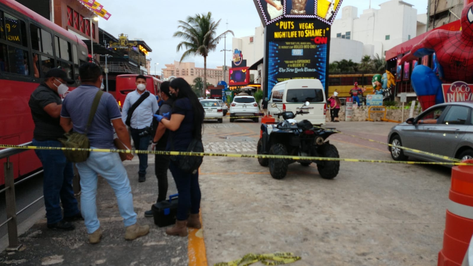 Policía dispara accidentalmente contra turista en la Zona Hotelera de Cancún