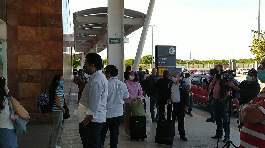 Aeropuerto de Campeche recibe a 188 pasajeros pese al COVID-19