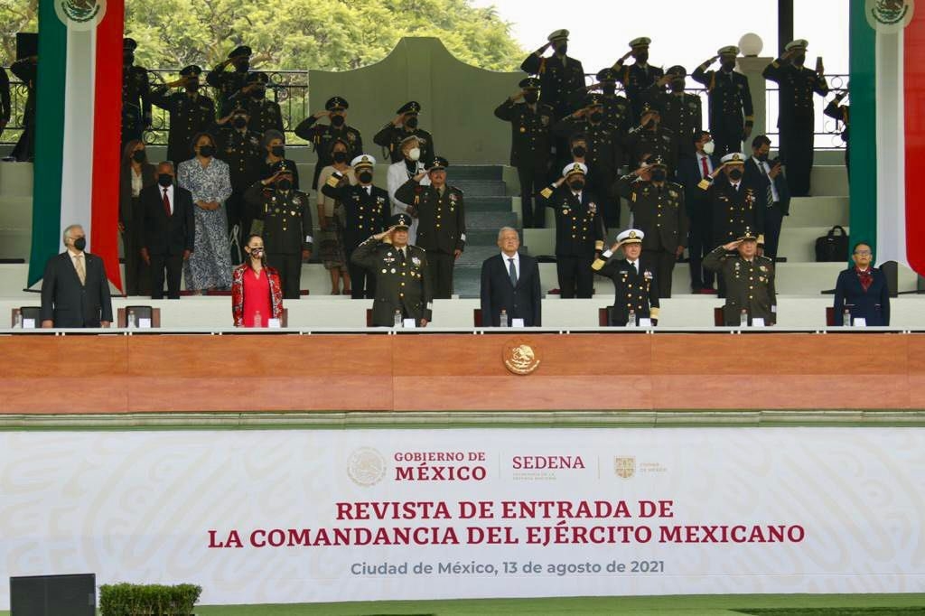 Se crea la Comandancia del Ejército Mexicano; la ceremonia es encabezada por el presidente Andrés Manuel López Obrador