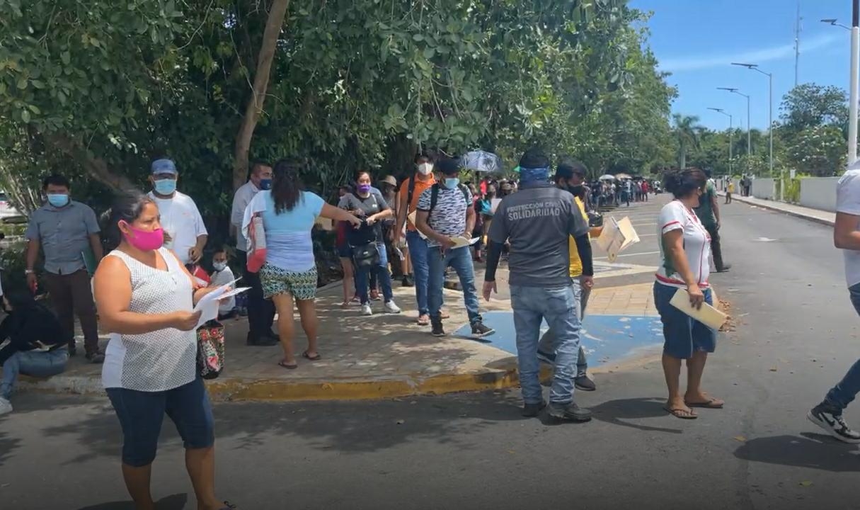 Ciudadanos de Playa del Carmen aprueban aplicarse una tercera dosis anticovid
