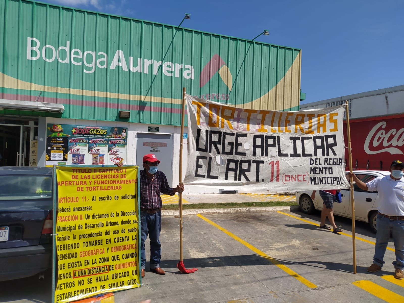 Campeche: Denuncian a supermercado por competencia desleal en la venta de tortillas