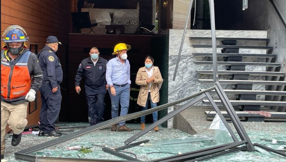 Sin pérdidas humanas tras explosión en la alcaldía Benito Juárez; confirma Santiago Taboada