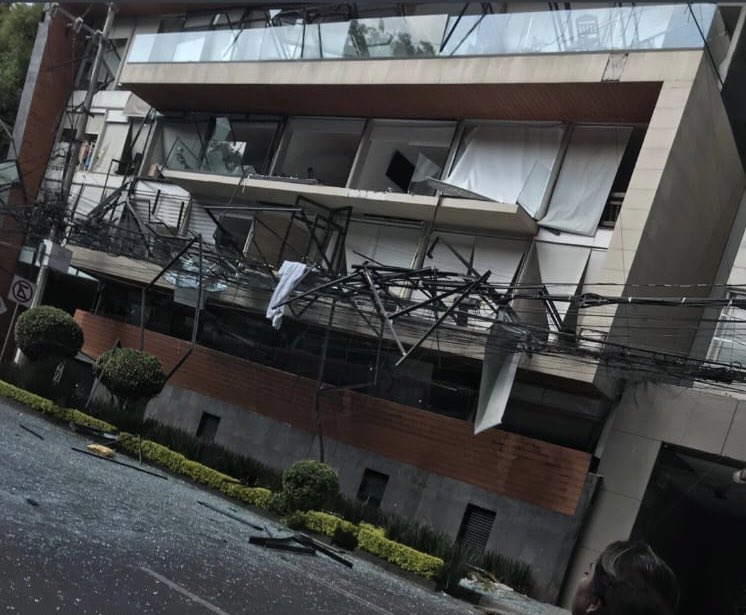 Muere una persona tras explosión en edificio en Avenida Coyoacán; confirma Sheinbaum