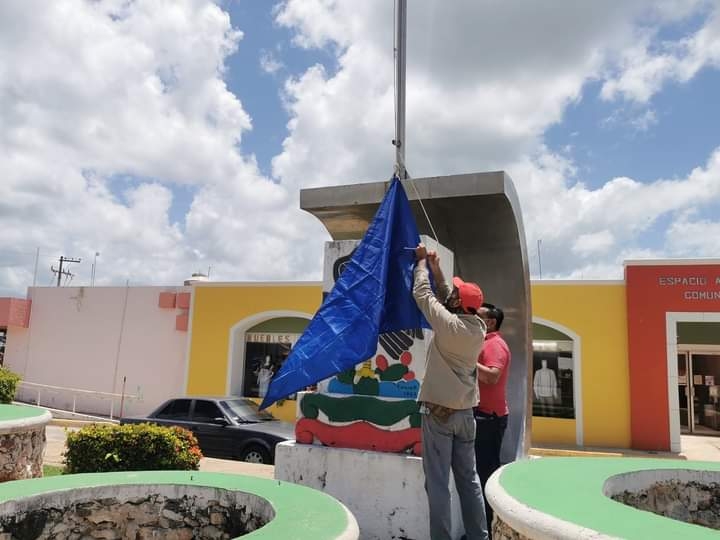 Emiten Alerta Azul en siete municipios de Campeche por Tormenta Tropical 'Grace'