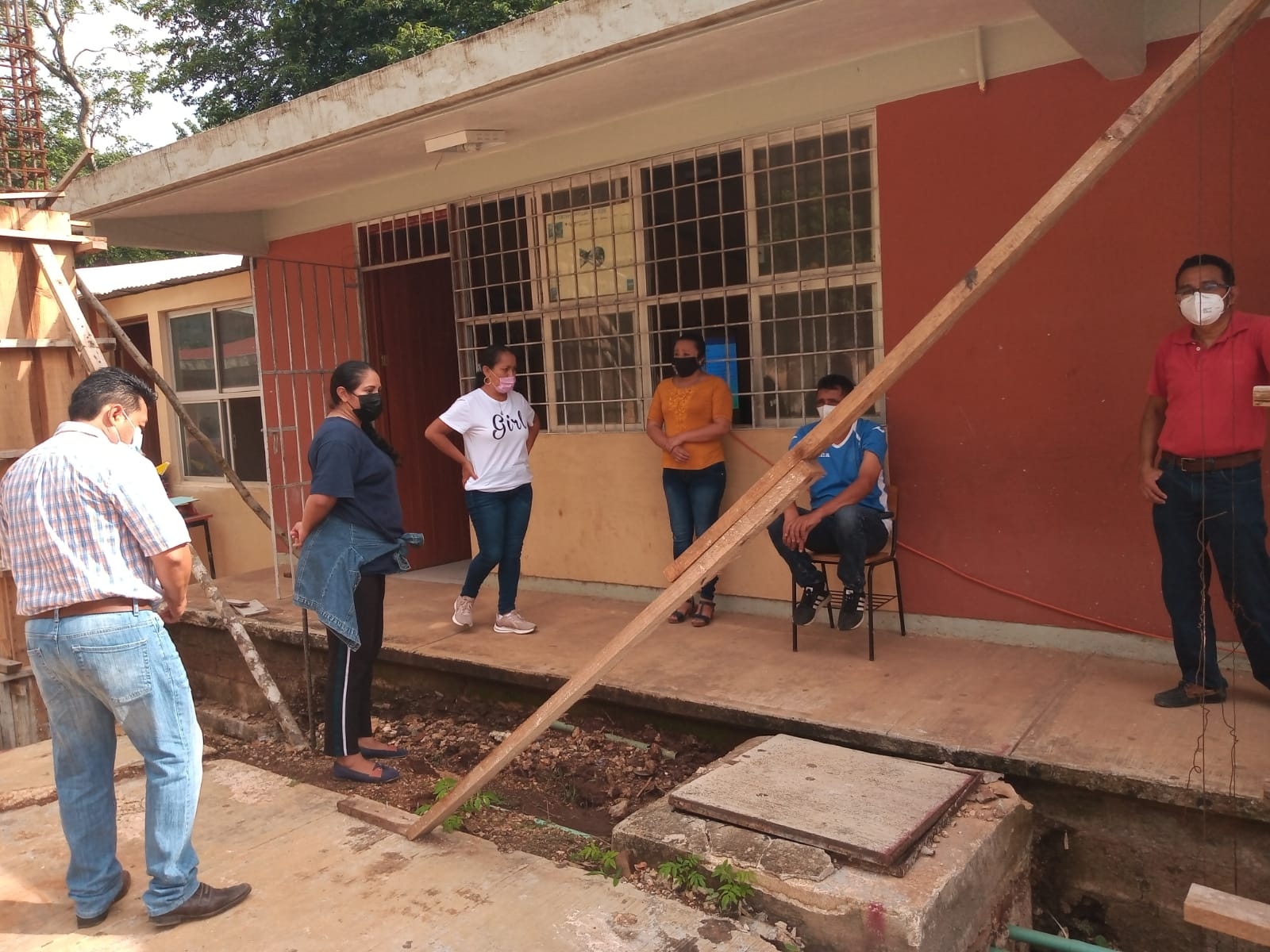 Por Huracán Lisa, suspenden clases en Calakmul y Hopelchén en Campeche