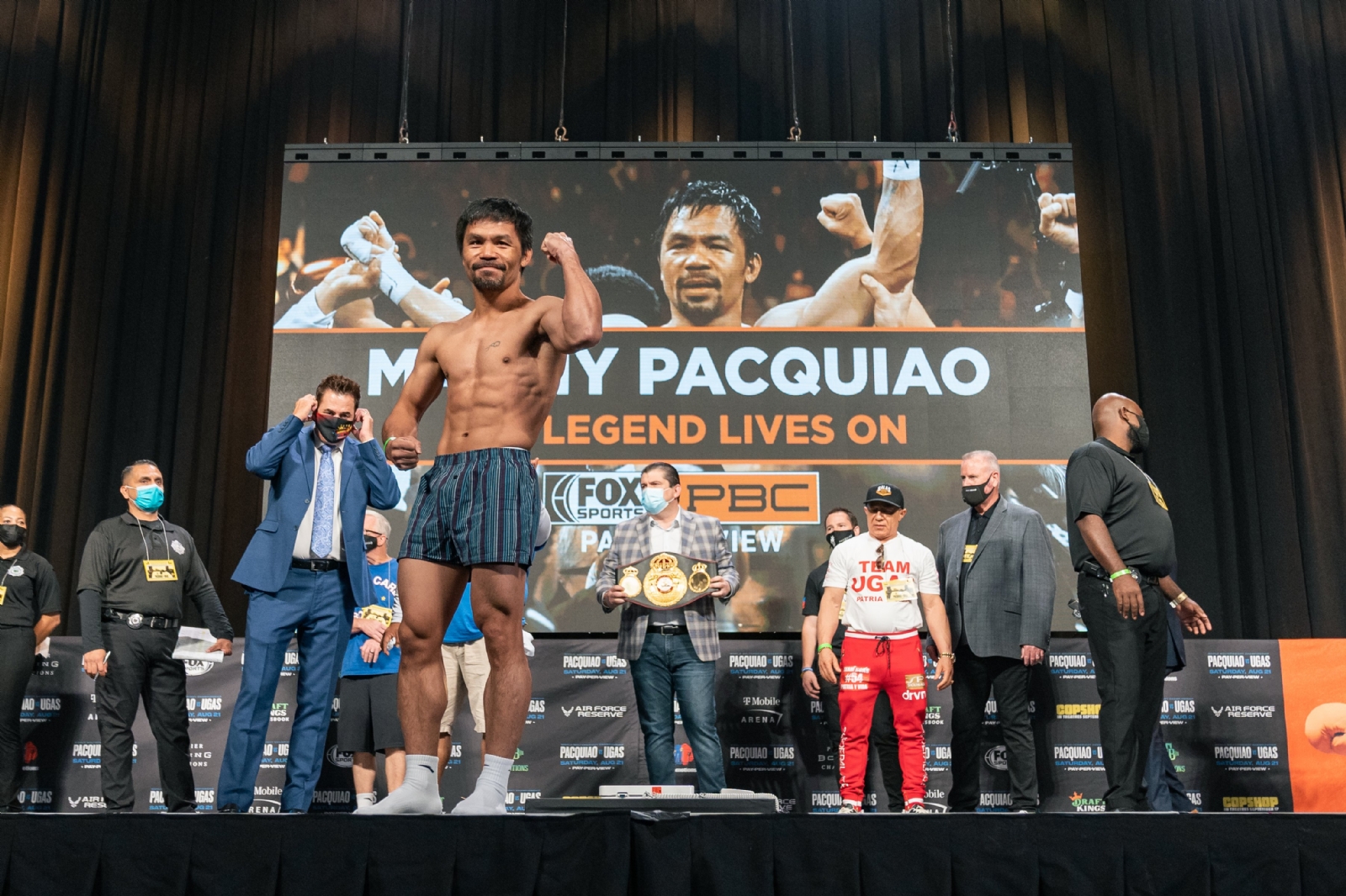 Pacquiao regresa al cuadrilátero luego de más de dos años sin  pelear,  el boxeador filipino se medirá al cubano Yordenis Ugas en la T-Mobile Arena de Las Vegas
