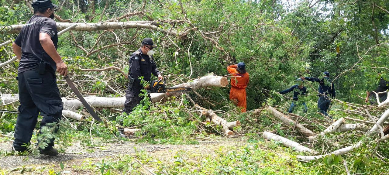 Tormenta Tropical: Gobierno de Yucatán continúa con labores de apoyo tras paso de Grace