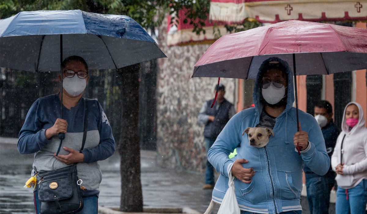 La condiciones climáticas permitirán que las lluvias continúen en toda la Península de Yucatán