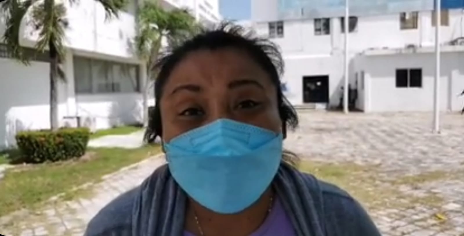 Esposa de fallecido en explosión de Pemex exige los restos de su marido en Ciudad del Carmen