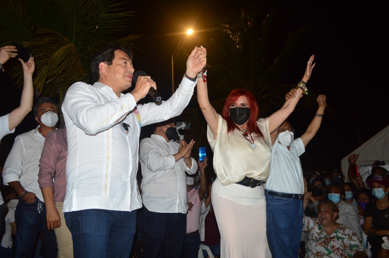Layda Sansores canta victoria en recuento por la gubernatura de Campeche sin resultados oficiales