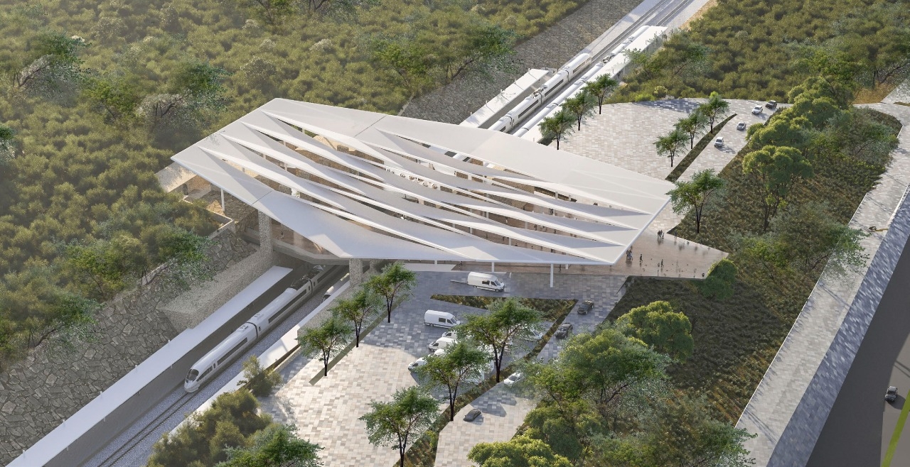 Fonatur presenta nuevo proyecto de la estación del Tren Maya en Campeche