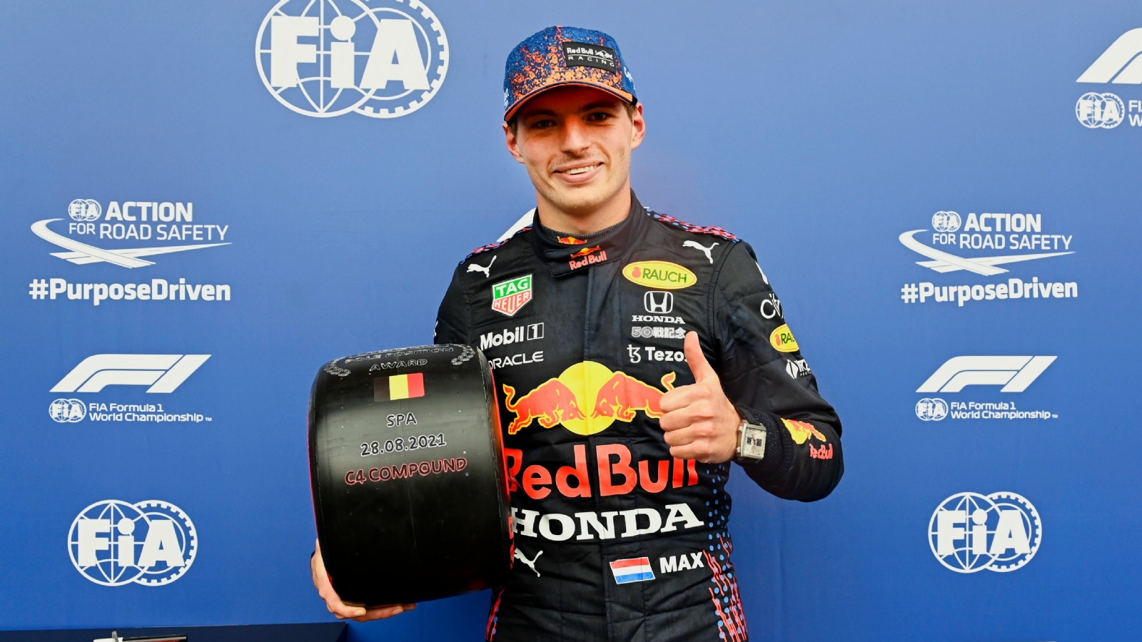 F1: Verstappen saldrá primero en el Gran Premio de Bélgica; Checo Pérez en séptimo