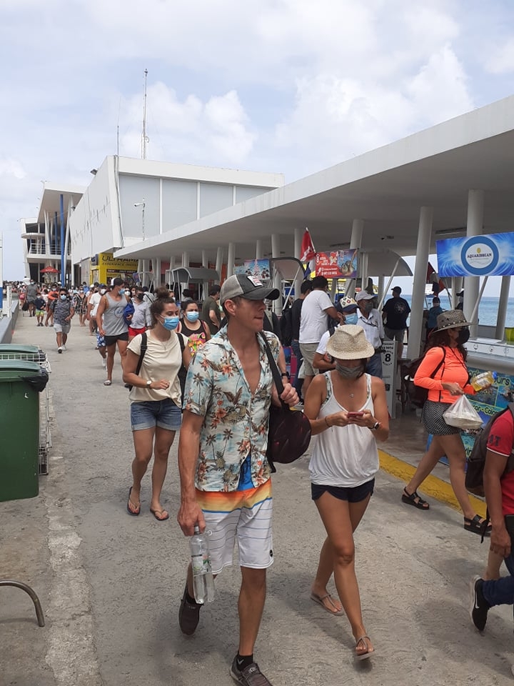 Cozumel cierra temporada vacacional de verano con más de 10 mil turistas