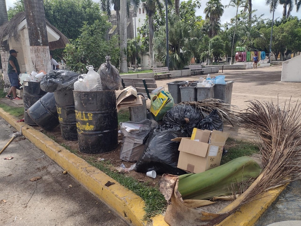 Recoja de basura continúa con retrasos en  Felipe Carrillo Puerto