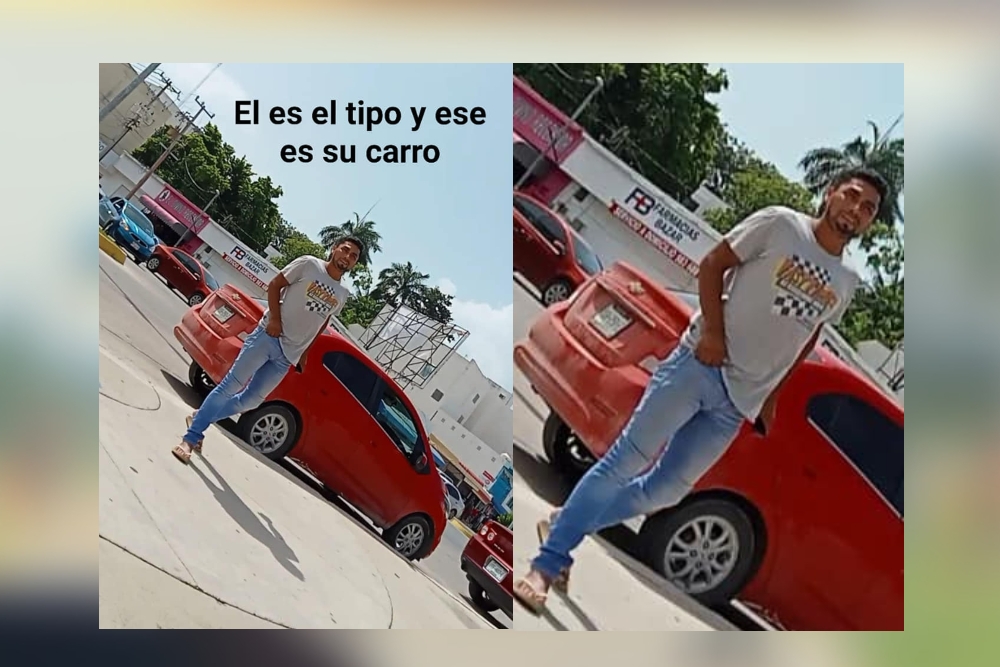 Hombre acosa a una joven en calles de Chetumal; lo exhibe en redes: VIDEO