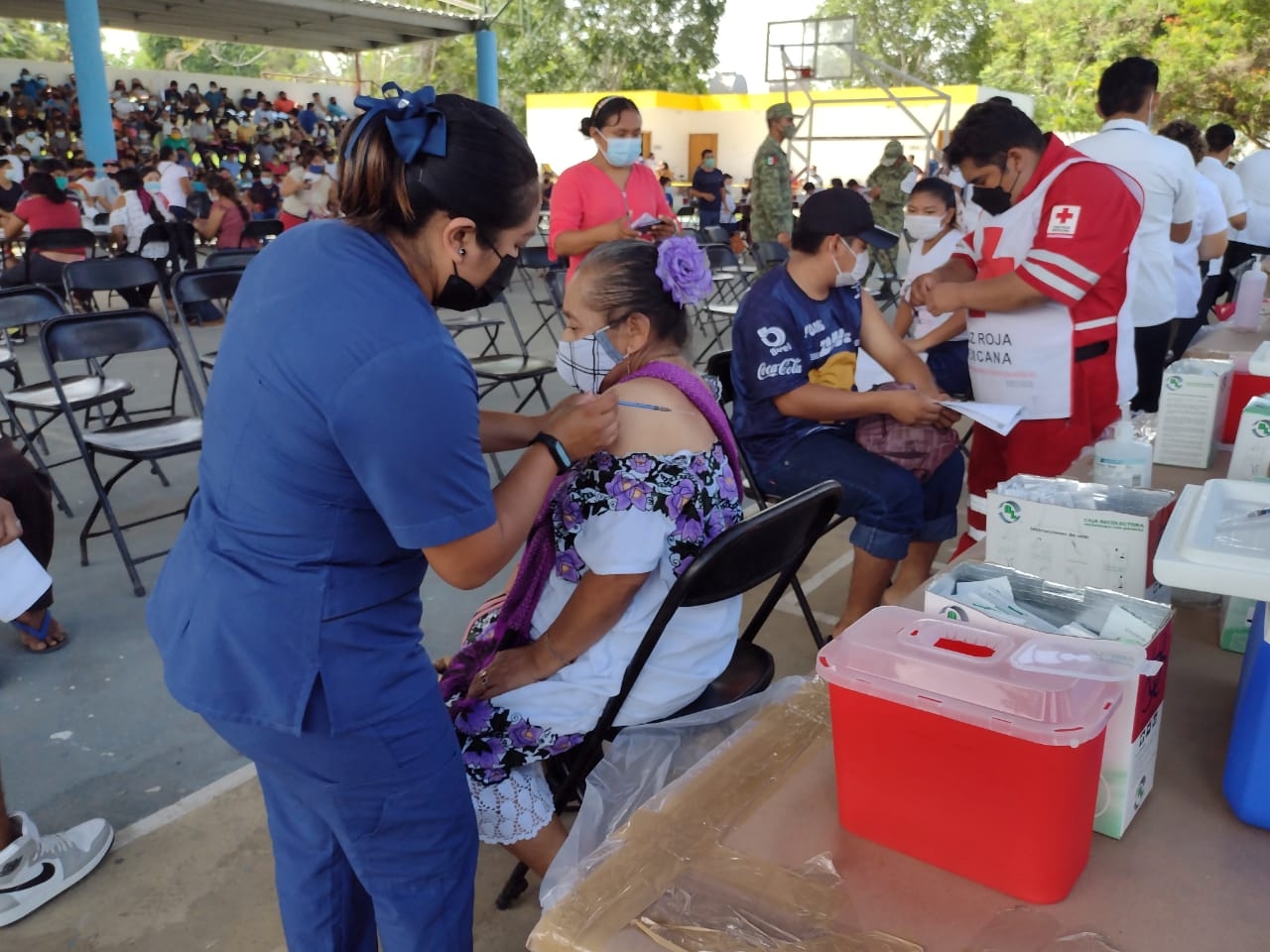 Más de 13 mil 300 jóvenes fueron vacunados contra el COVID-19 en Felipe Carrillo Puerto