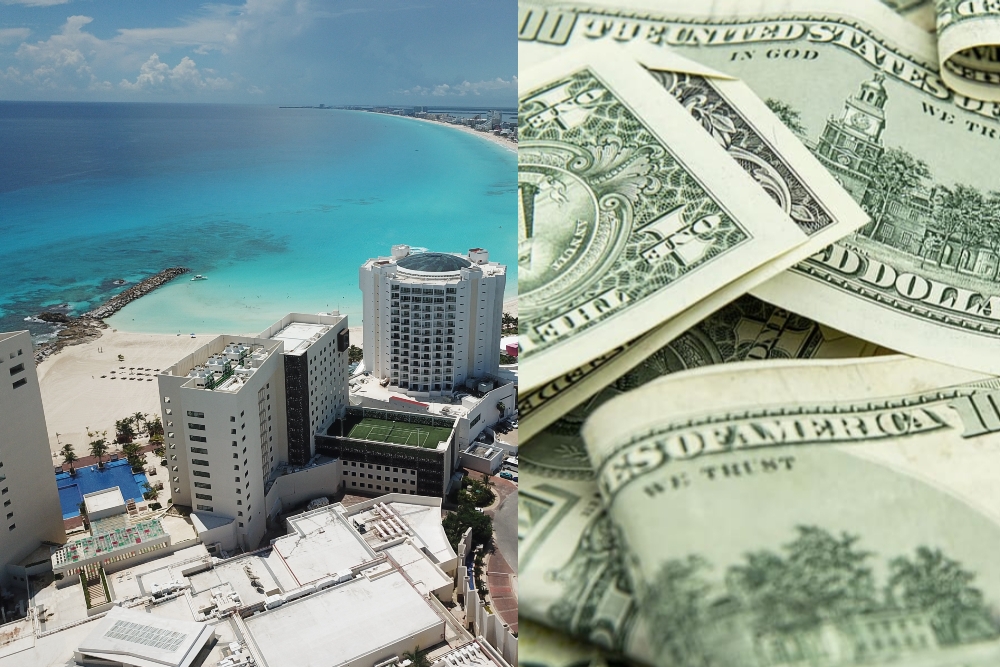 El dólar se cotizó por debajo de los 20 pesos mexicanos, según la casa de cambio dentro del aeropuerto de Cancún