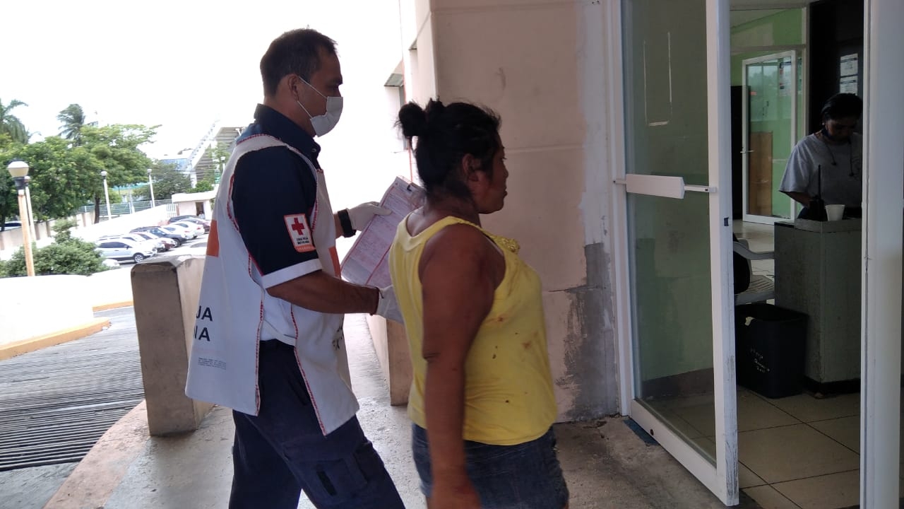 Hombre golpea a su pareja en la colonia Justo Sierra en Ciudad del Carmen