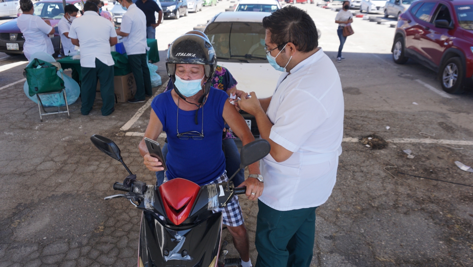 'Cuarentones', los más rezagados en la aplicación de vacuna anticovid en Campeche