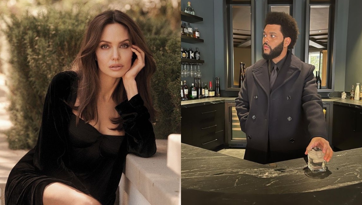 ¿Angelina Jolie y The Weeknd, en una relación? Captan a los artistas en un restaurante de EU