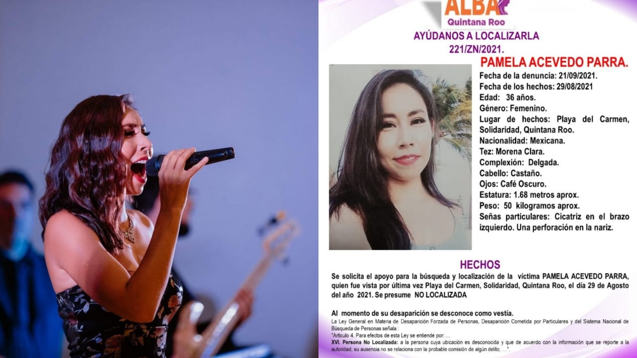 Pamela Acevedo, la cantante chihuahuense que desapareció en Playa del Carmen: Historia