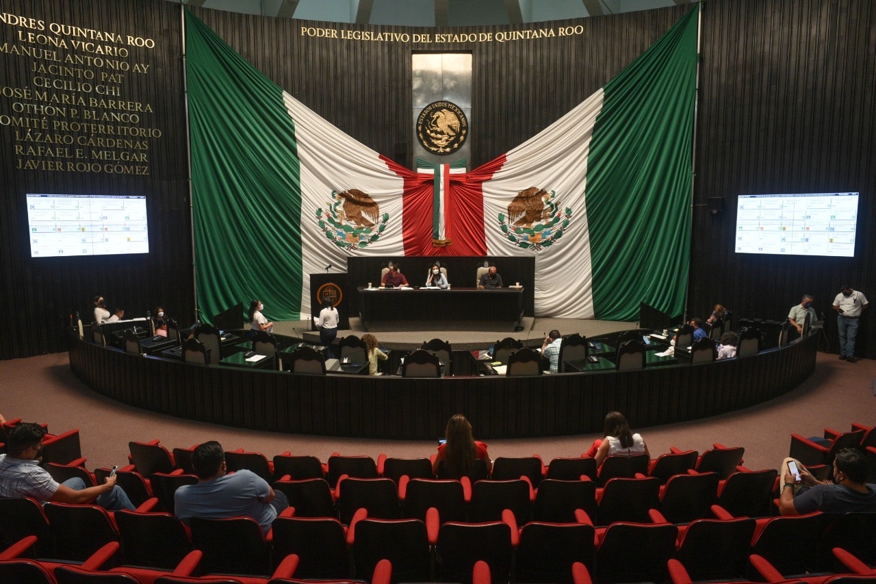 El Congreso de Quintana Roo tiene 25 curules, 15 serán por mayoría relativa y 10 plurinominales lo que conformarán la nueva Legislatura del Estado