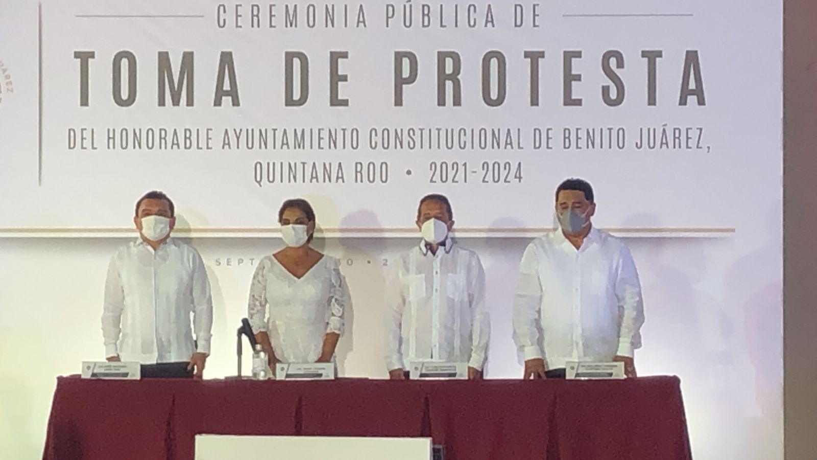 Mara Lezama rinde protesta como Alcaldesa reelecta de Cancún