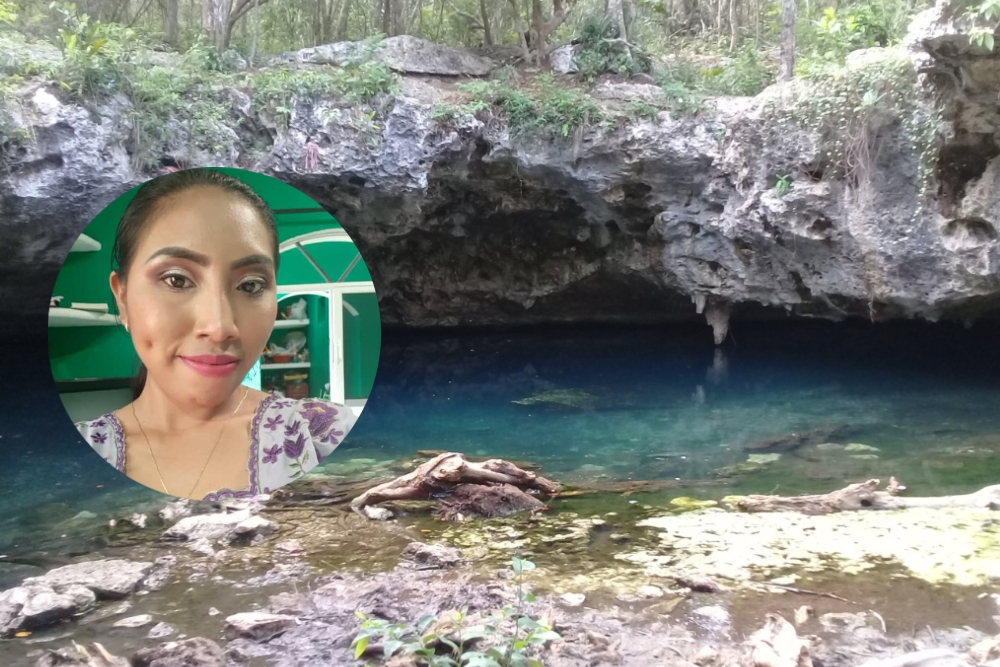 Lucely Uc fue encontrada muerta en este cenote, que ahora buscan convertir en una zona de esparcimiento para los vecinos de Puerto Aventuras en Quintana Roo