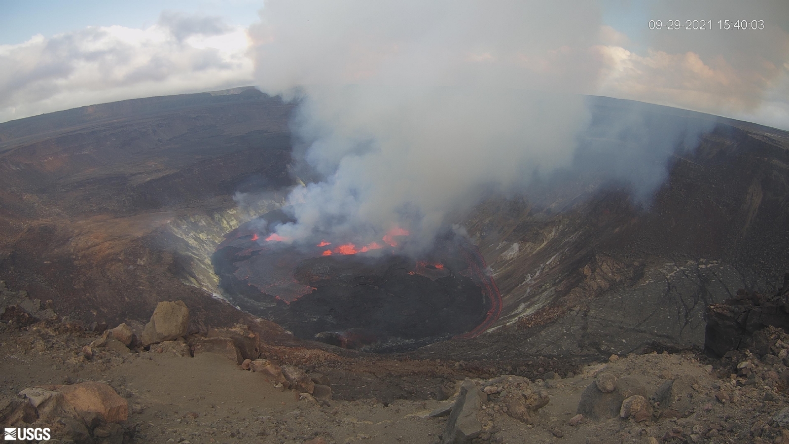 Volcán Kilauea hace erupción en Hawái; emiten alerta roja: VIDEO