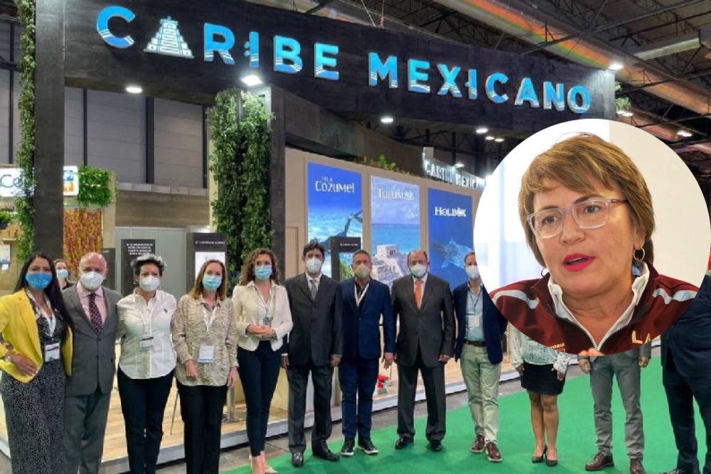 La alcaldesa Laura Beristain Navarrete firmó el reporte de gastos de los funcionarios de su gobierno que asistieron a la FITUR en Madrid