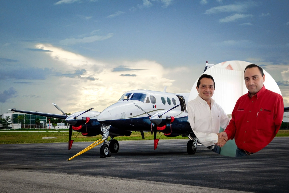 VIP Saesa aumenta vuelos a Carlos Joaquín y funcionarios del Gobierno de Quintana Roo