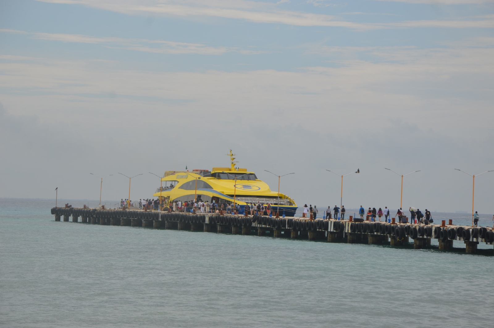 Navieras recortan horarios de cruce entre Playa del Carmen y Cozumel