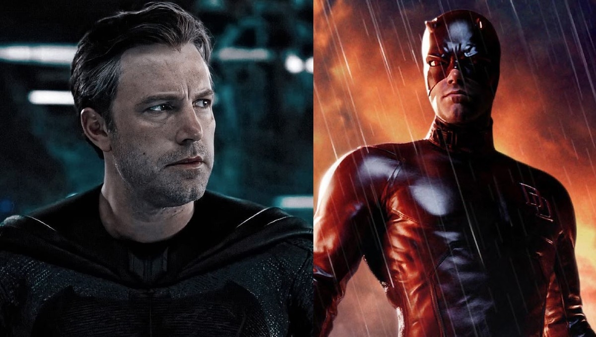 Ben Affleck se ha puesto la capa de Batman y la máscara de Daredevil anteriormente