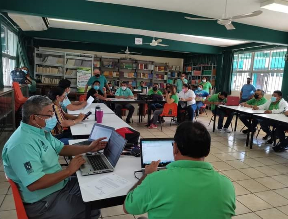 Maestros organizan regreso a clases escalonado en Tenabo, Campeche