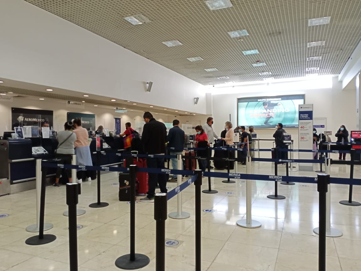 Aeroméxico reactiva venta de boletos en línea para el aeropuerto de Mérida
