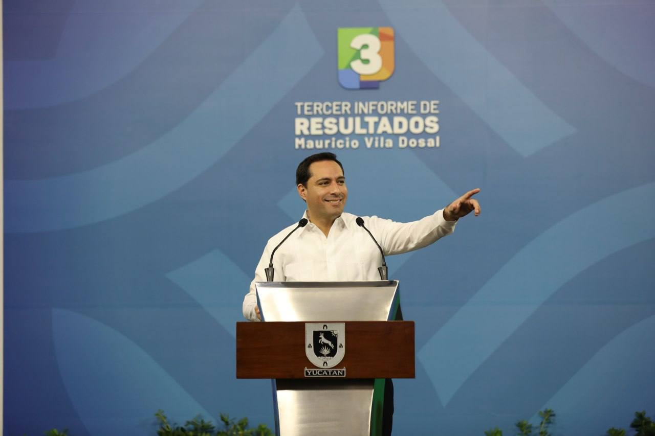 El Gobernador Mauricio Vila Dosal destacó varias acciones realizadas durante este 2021