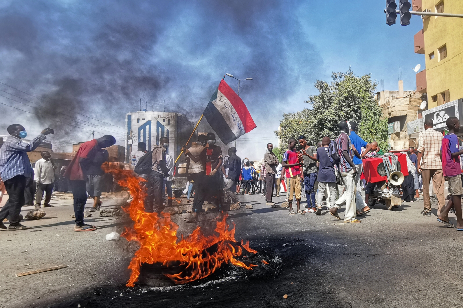 Golpe de Estado en Sudán: Mueren siete personas durante una manifestación