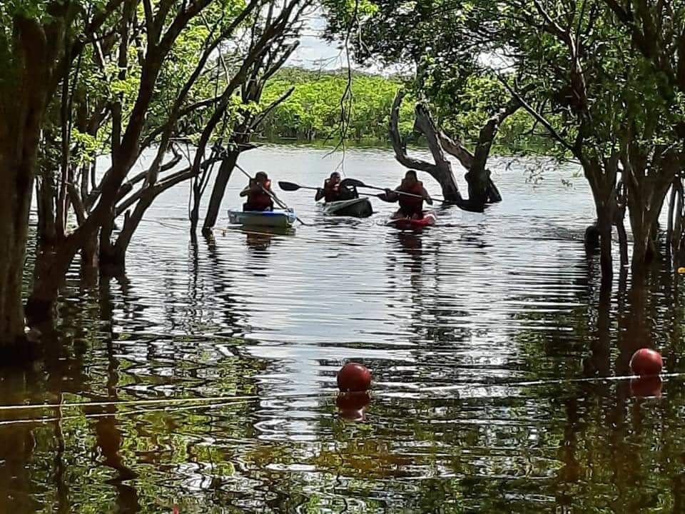 Promueven el turismo natural de la laguna Nachi Cocom en Popolnah, Tizimín