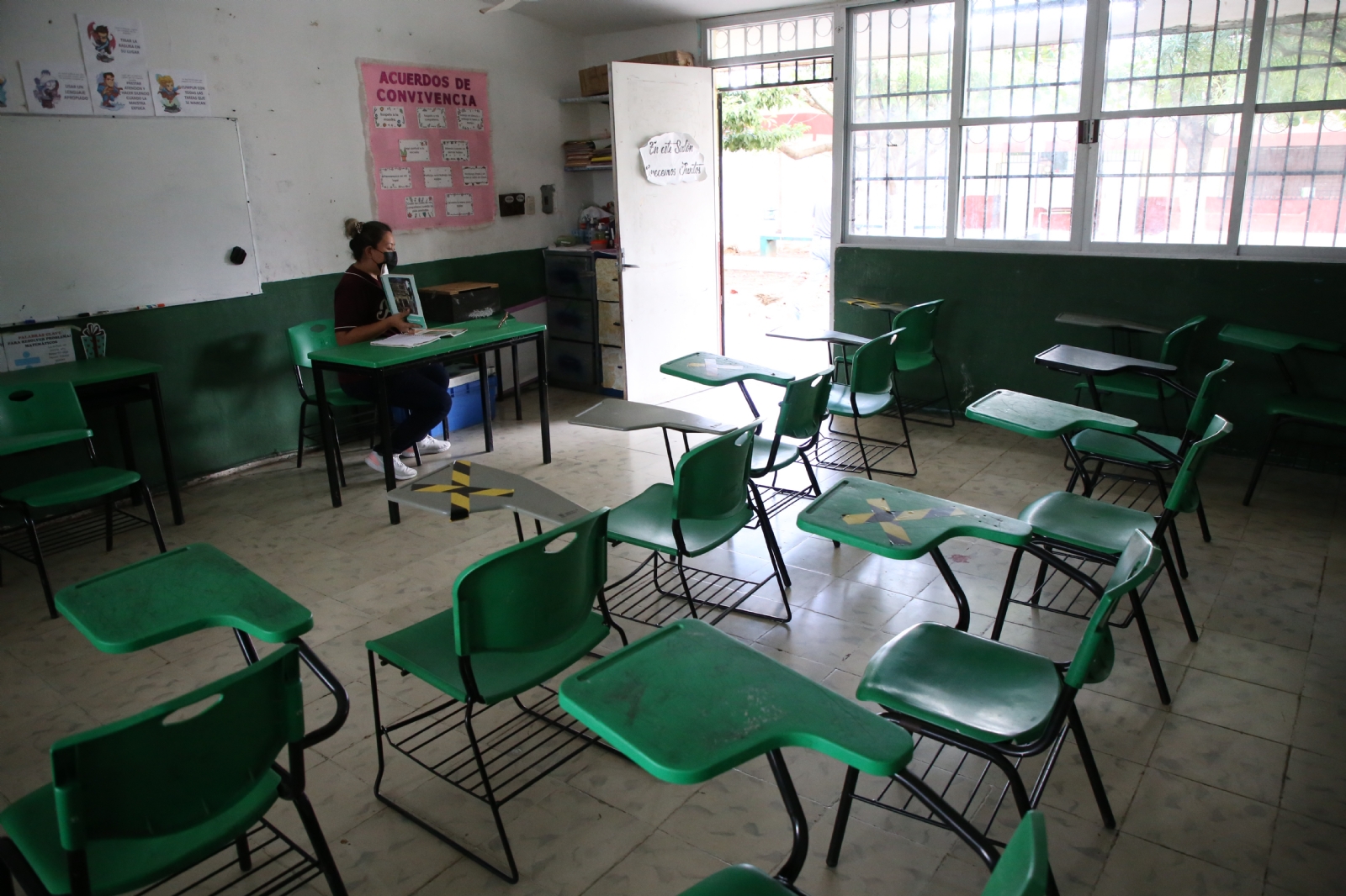 Sin alumnos, así lucen las escuelas de Yucatán ante ausentismo